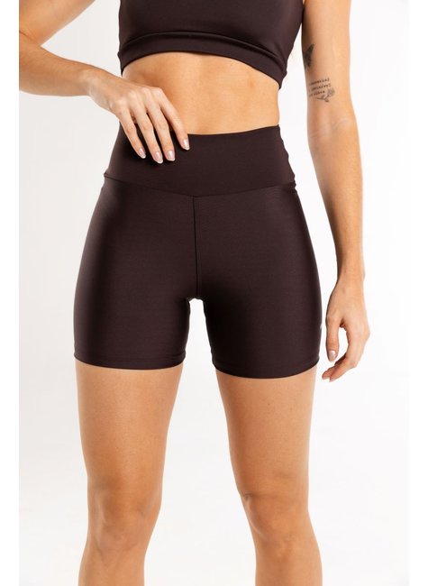gym shorts marrom 3